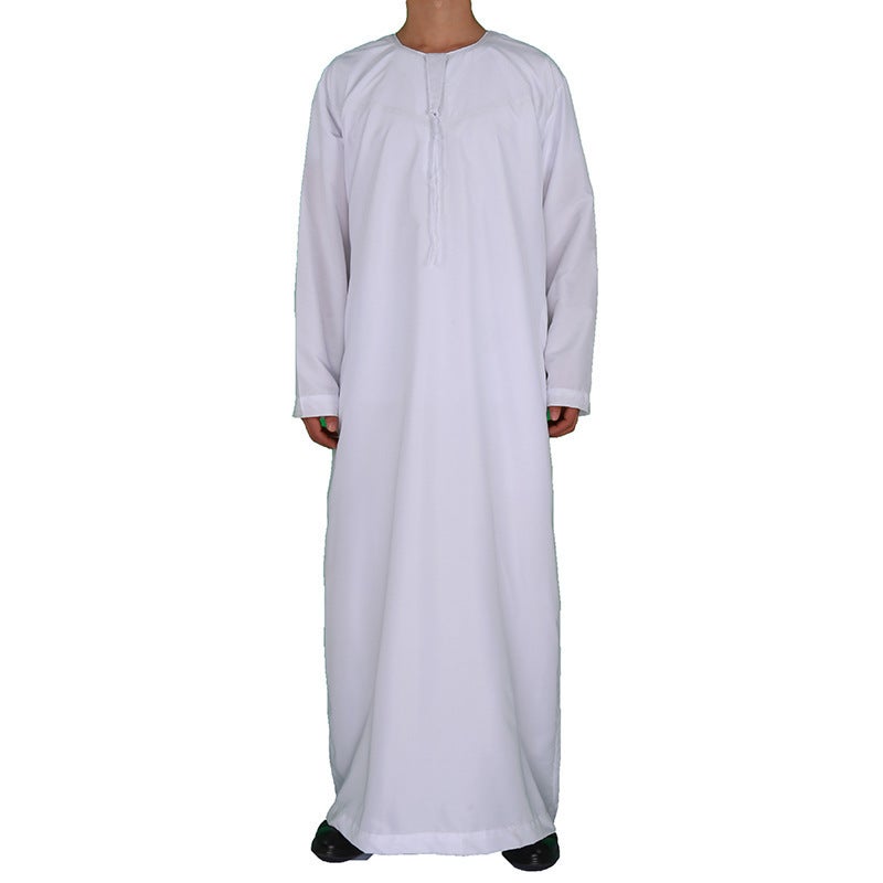 World Cup Prince Costume Set - White Arabic Thobe with Headscarf and Agal for  Men - Image 1