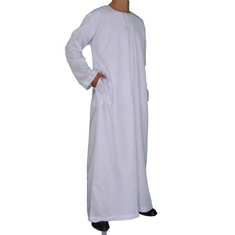World Cup Prince Costume Set - White Arabic Thobe with Headscarf and Agal for  Men - Image 5