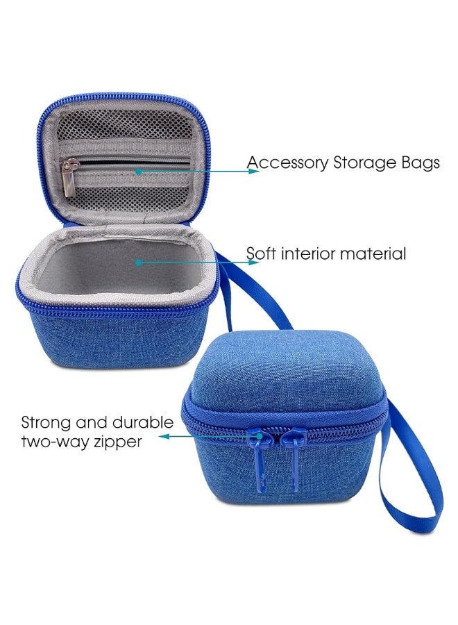 xcivi Hard Carrying EVA Case for Bitzee Interactive Toy Digital Pet with 15 Animals Virtual Electronic Pet, Protective Storage Accessory Compatible with Bitzee 3D Interactive Pets React to Touch (Blue) - Image 1