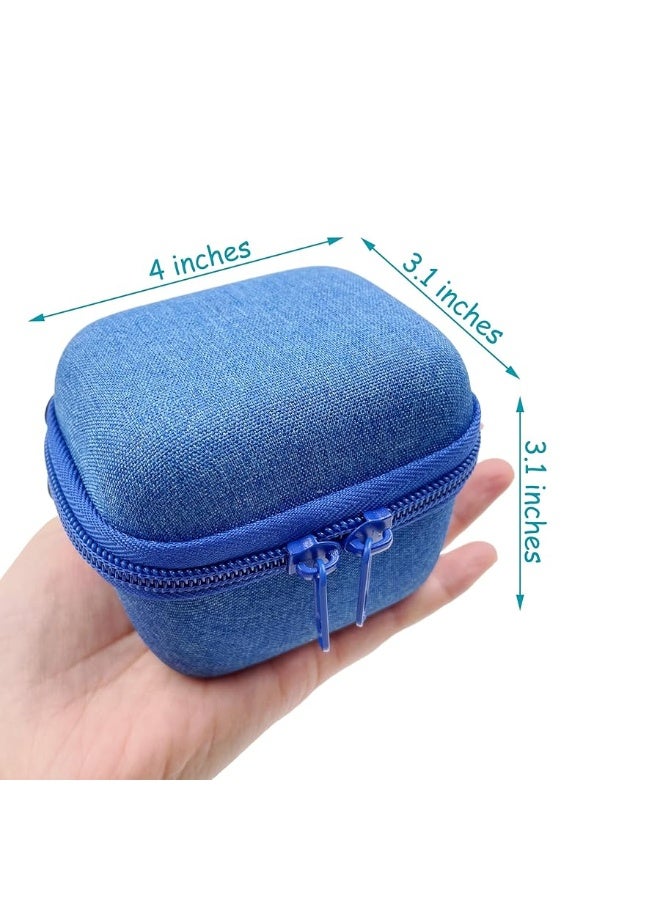 xcivi Hard Carrying EVA Case for Bitzee Interactive Toy Digital Pet with 15 Animals Virtual Electronic Pet, Protective Storage Accessory Compatible with Bitzee 3D Interactive Pets React to Touch (Blue) - Image 5