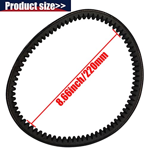 LIYYDS 3 PCS Drive Belt Compatible with Coleman KT196 Go Kart Powersports KT196cc 4 Wheelers 196cc 6.5HP Gokart Buggy Mini Bike - Image 4