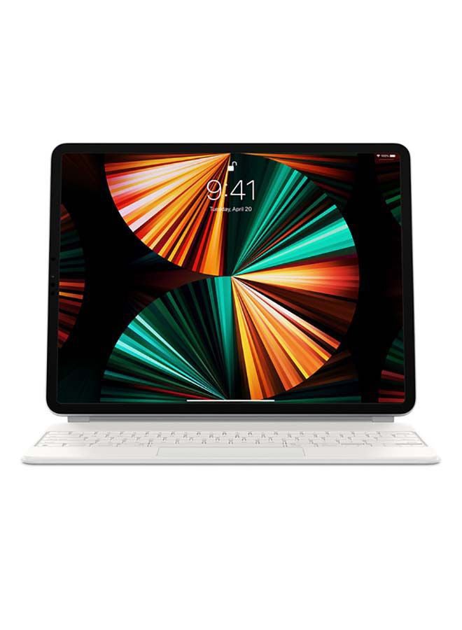 Apple Magic Keyboard for iPad Pro 12.9-inch (M2) - White - Image 1