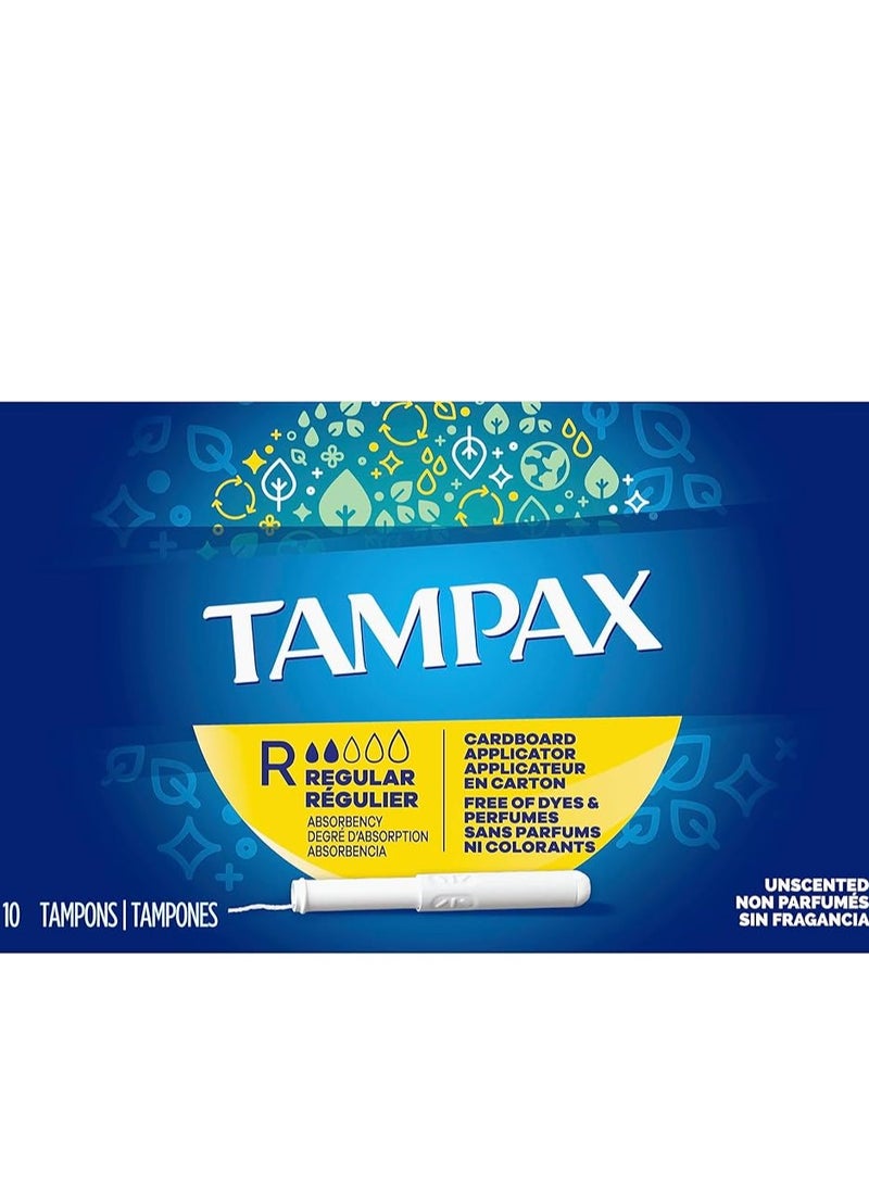 Tampax Tampax Regular Regulier Tampons Pack of 10