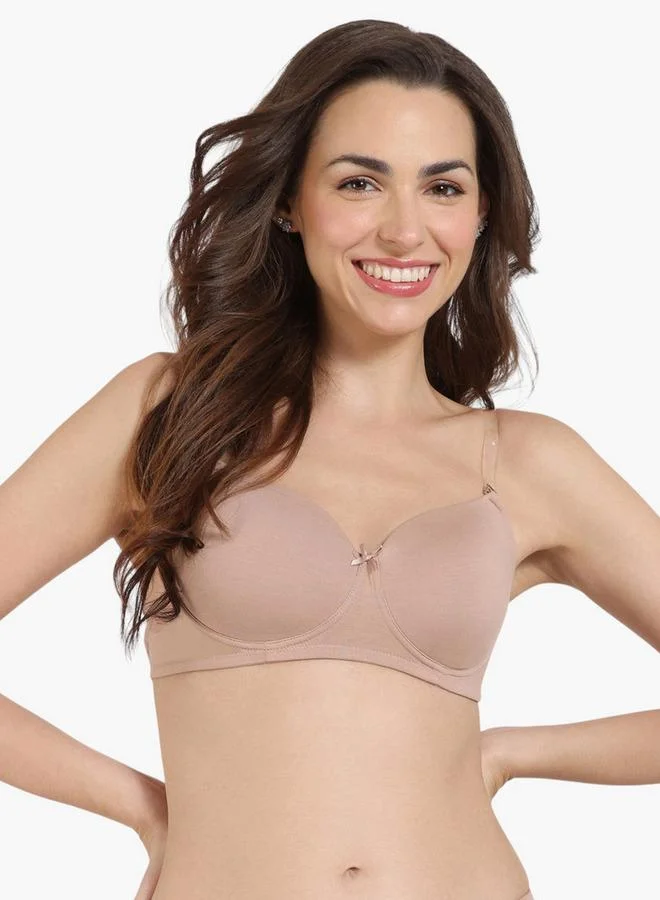 زيفامي حمالة صدر زيفام مبطنة بفتحة واسعة