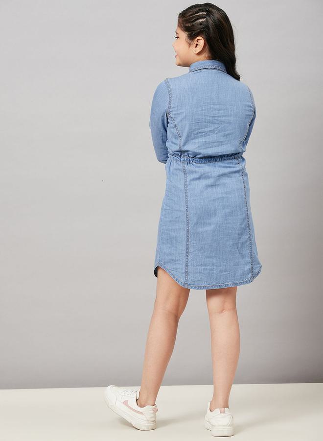 Stylo Bug Denim Shirt Dress - Image 2