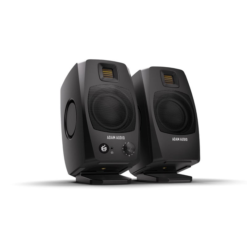 ADAM Audio D3V Active Desktop Monitoring System with USBC Connection Pair Black - Image 2