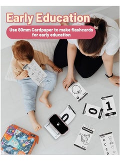 phomemo M03 Portable Printer-Bluetooth Portable Printer Photo Printer Wireless Portable Mobile Printer Thermal Printer Compatible with iOS + Android,,Cute School Supplies  - Image 5