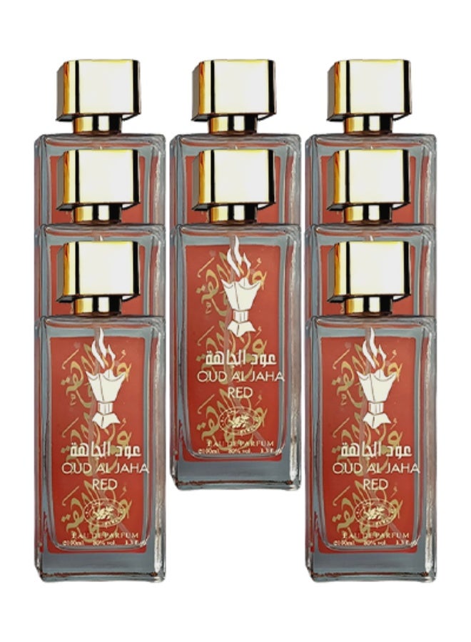 Rehana 8 Pieces Oud Al Jaha Red Perfume For Women 100ml EDP - Image 1