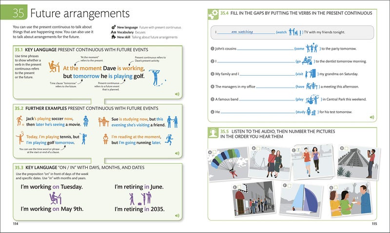 DK الإنجليزية للجميع: كتاب الدورة المستوى 2 - الإنجليزية للمبتدئين: ESL للبالغين، دورة تفاعلية لتعلم الإنجليزية - Image 5