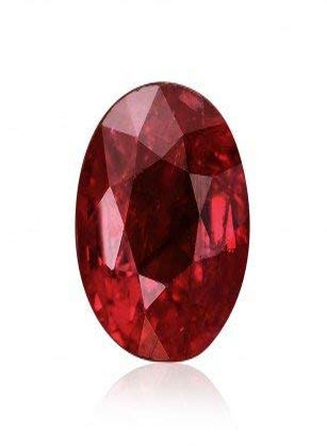 Ayush Gems 11.25 Ratti / 10.43 قيراط روبي (حجر MANIKYA/MANIK/MAANIK) أحجار كريمة طبيعية أصلية معتمدة بنسبة 100% - Image 2