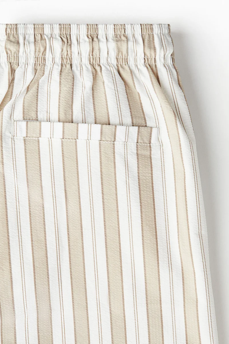 H&M  Seersucker swim shorts for Men | Best Price UAE