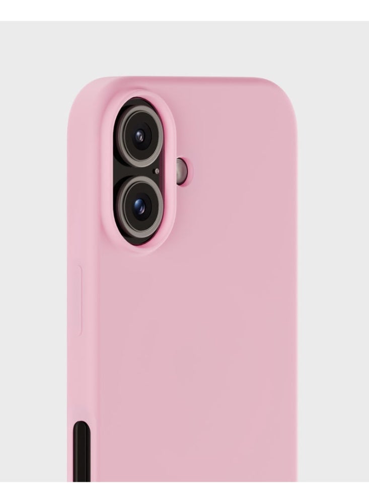 بليكس غطاء جراب هاتف آيفون 16 مزود بغطاء حماية من السيليكون السائل الناعم مضاد للخدش ومضاد للصدمات مع بطانة من الألياف الدقيقة، غطاء خلفي واقي نحيف مع ملمس مريح للحمل ومضاد للبصمة - Image 1