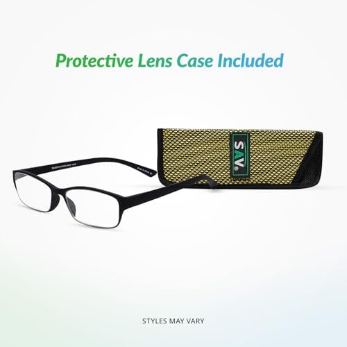 SAV Men’s Flex 2 5028 Reading Glasses - Flexible, Durable, Lightweight, Contemporary Readers For Men - Image 5