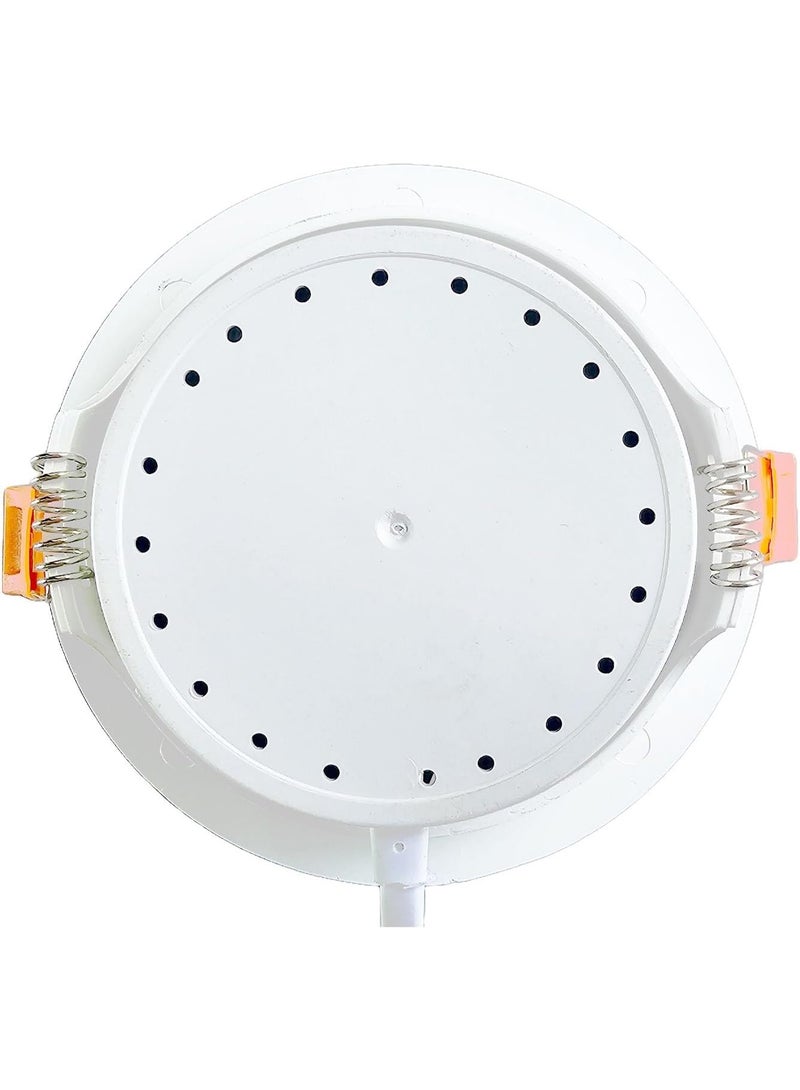 Narken COB 12W Warm white 3000K Spot LED Power Saving PC Polycarbonate Plastic Angled Recessed Ceiling Downlight Cutting and Hole. - Image 2