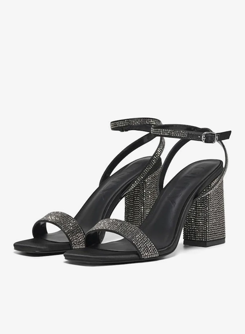 ONLY Onlalyx-28 Bling Heeled Sandals