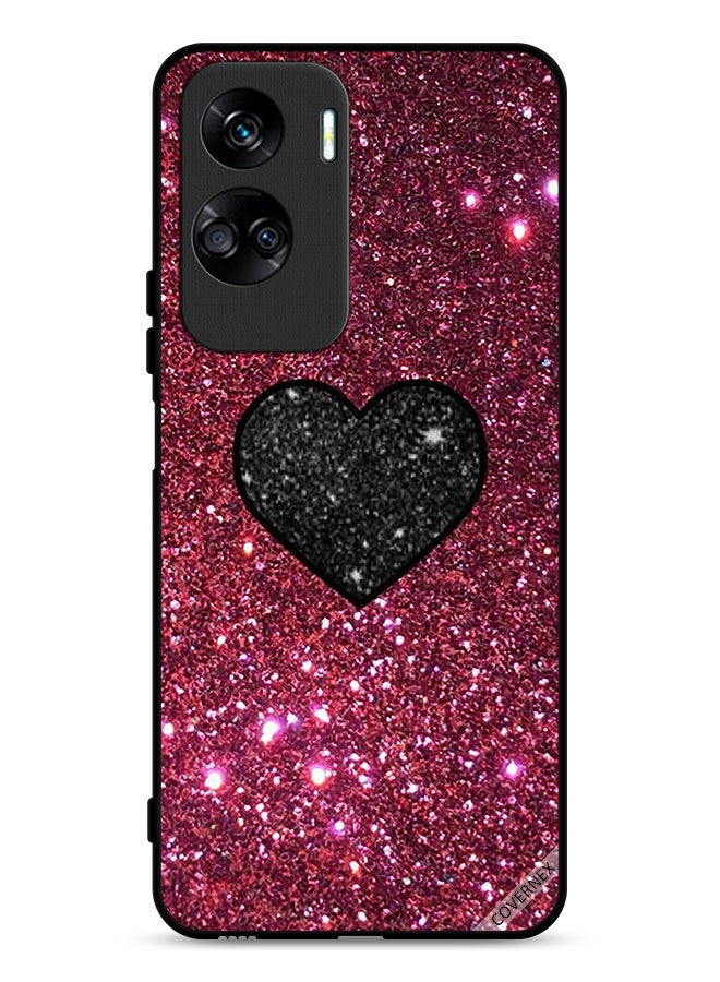Covernex Honor 90 Lite 5G Protective Case Cover Heart In Glitters - Image 1