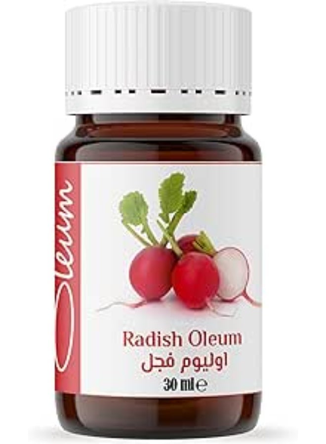 أوليوم زيت فجل أوليوم - 30 مل - نقي وطبيعي 100% - لتقوية جذور الشعر ومنع تساقطه ولنضارة البشرة. - Image 2