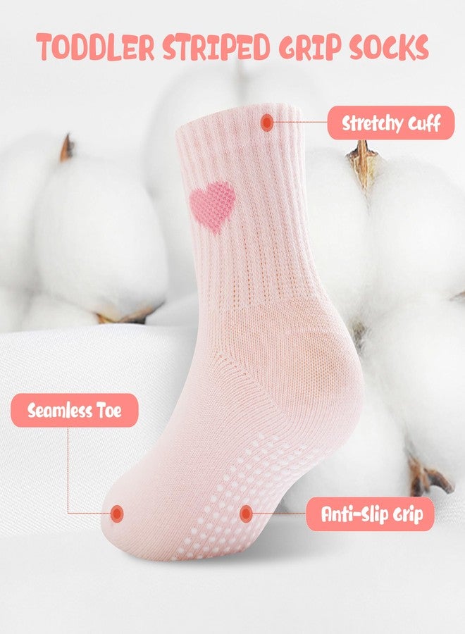 BISOUSOX Baby Grip Socks for Toddler Girls Boys 0-5T, Grippy Socks for Baby 6-12-18M, Non-Slip Walking Sock with Grips - Image 5