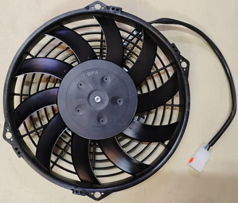 SPAL Fan 9x10 Inches Push S-Blade 12 Volt 225MM Diameter - Image 1