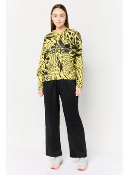 Adidas Women Sportswear Fit Long Sleeve Outdoor Sweatshirt, Multicolor  - Image 4