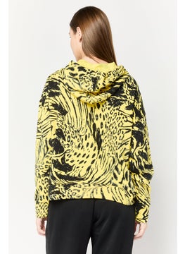 Adidas Women Sportswear Fit Long Sleeve Outdoor Sweatshirt, Multicolor  - Image 2