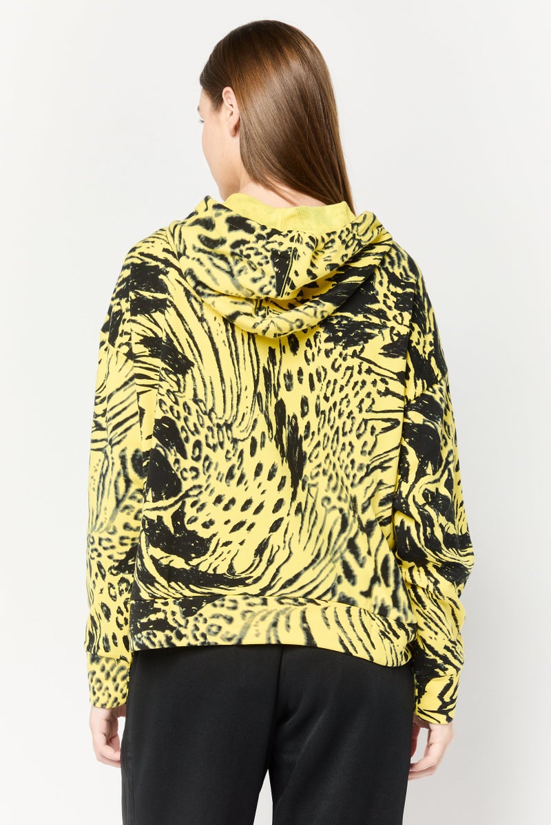 Adidas Women Sportswear Fit Long Sleeve Outdoor Sweatshirt, Multicolor - Image 2