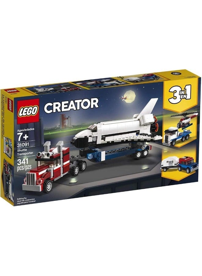 LEGO مجموعة بناء 3 في 1 من ليجو كريتور 31091 لنقل المكوك (341 قطعة) - Image 4