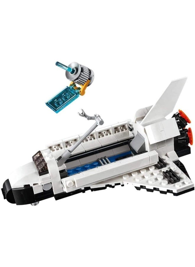 LEGO مجموعة بناء 3 في 1 من ليجو كريتور 31091 لنقل المكوك (341 قطعة) - Image 3