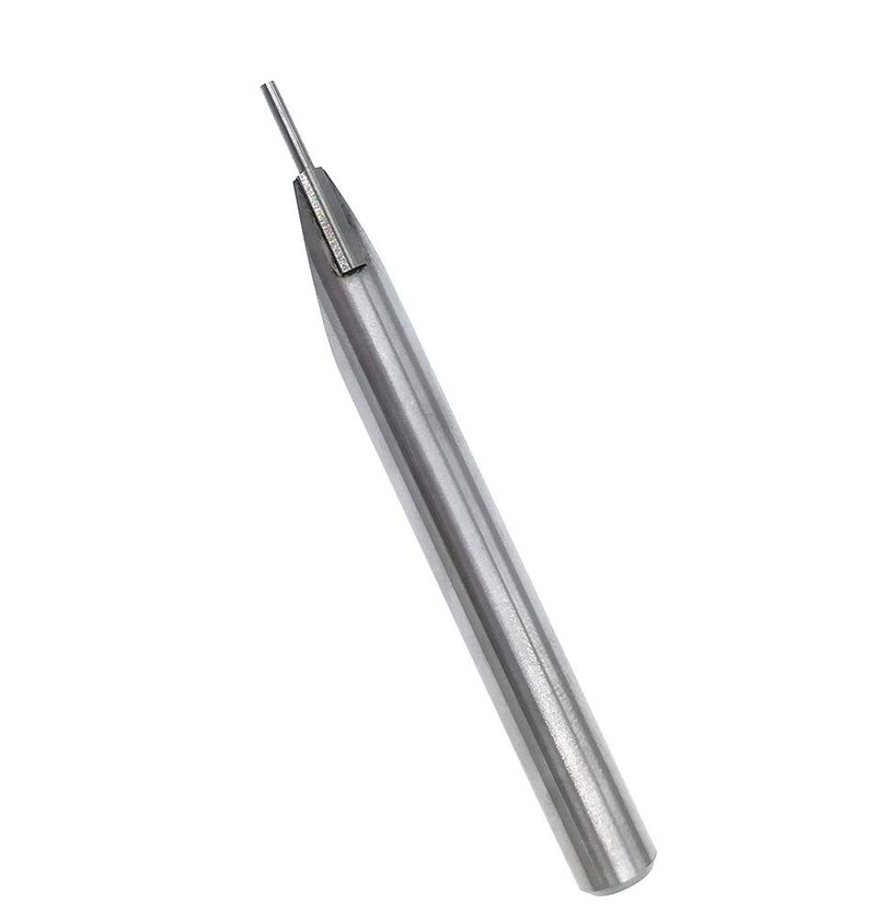 suxing Cylindrical Pin Probe Insert 1.5mm Diameter Tungsten Carbide Tip 8mm Diameter Shank 80mm Length for Height Gauge (1.5mm Diameter tip) - Image 2