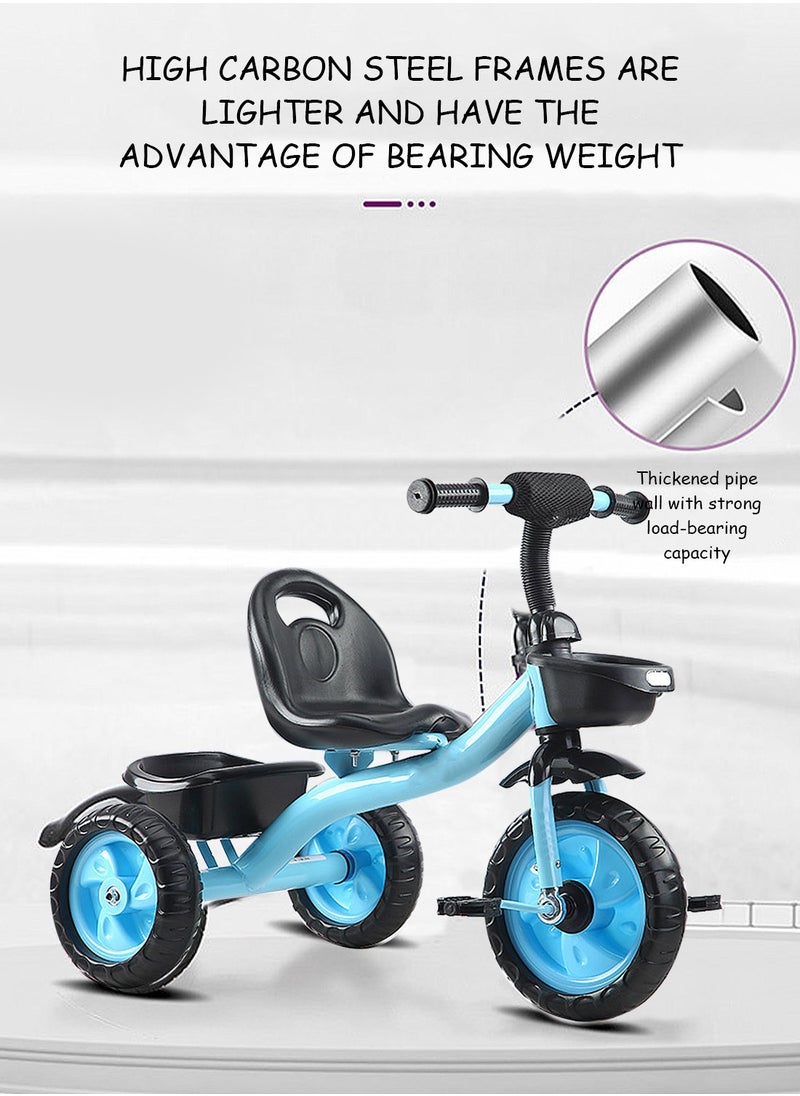 Tricycles for Kids, with Storage Basket, Adjustable Seat and Pedal, Children Trike for 1-6 Years Boys and Girls, Balance Bike for Indoor Outdoor Fun - pzsku/ZC415A08FCC7EB94E14DEZ/45/_/1737447116/7cd3dd59-f168-4742-92d3-0c665a4a76f9