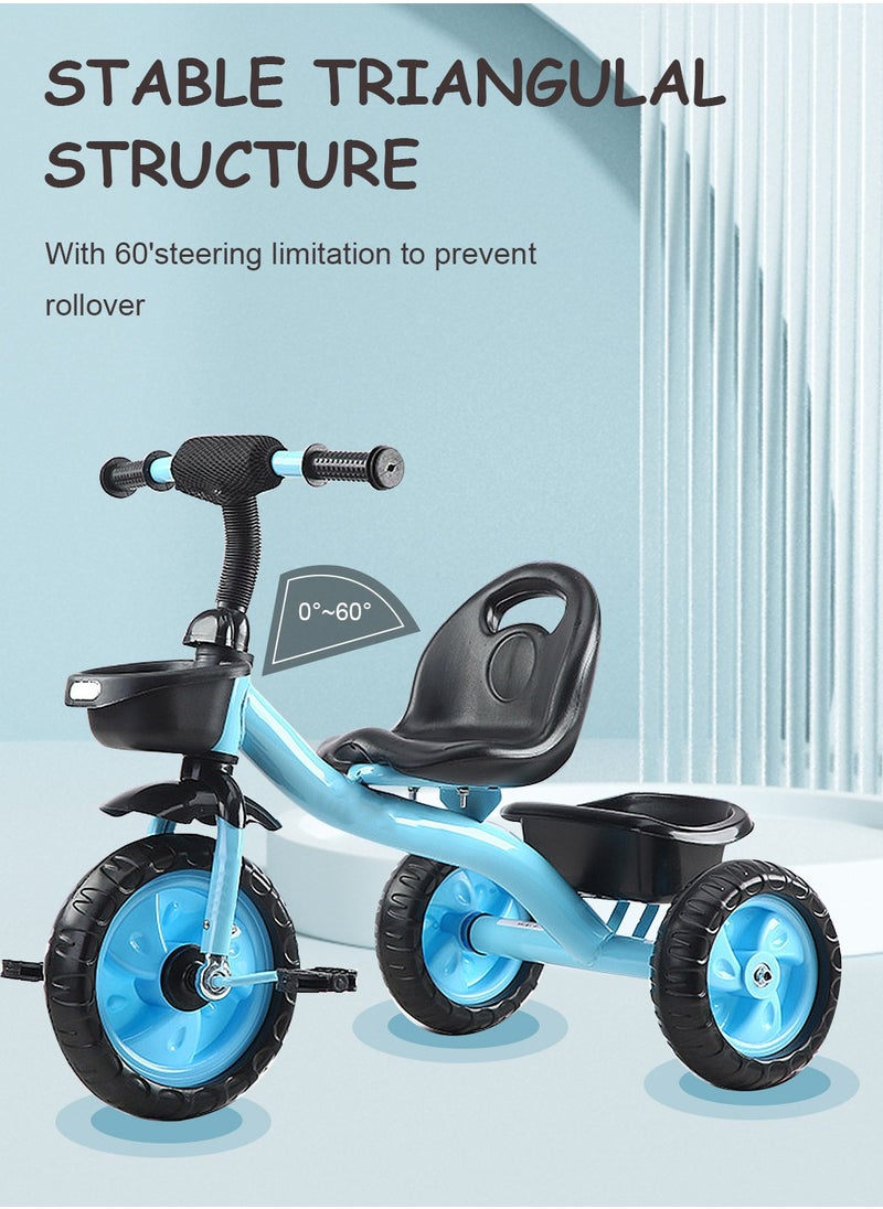 Tricycles for Kids, with Storage Basket, Adjustable Seat and Pedal, Children Trike for 1-6 Years Boys and Girls, Balance Bike for Indoor Outdoor Fun - pzsku/ZC415A08FCC7EB94E14DEZ/45/_/1737447157/b10a5028-8c66-42e4-ad18-f306f60acf4a