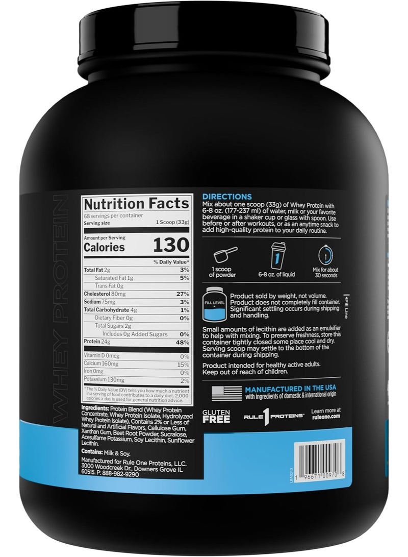 Rule1 Rule 1 100% Whey Blend, Support Muscle Recovery, Muscle Growth, Fruity Cereal, 4.8 lbs - Image 2