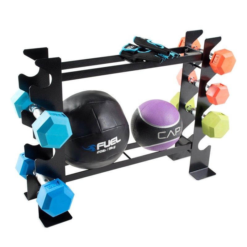CAP Barbell Dumbbell and Accessories Rack