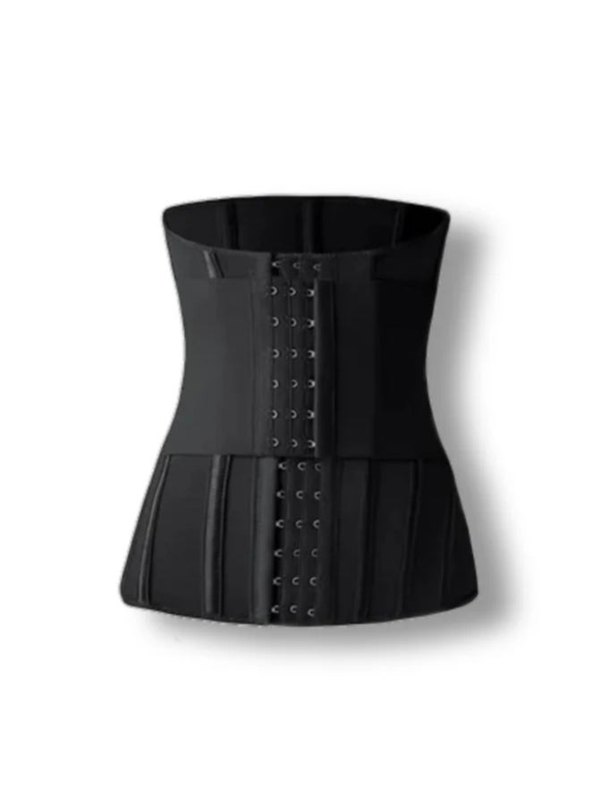 Waist Slimming Belt for Women, Waist Shaper Belt, Double-layer 3-breasted  Shapewear Waist Trainer Corset, 3D Pressure For Tummy, Breathable and Cozy（Black）