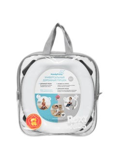Generic Handy Potty 3-in-1 Foldable Travel Potty for Kids, Adapter Toilet Seat, Standard Floor Potty, Lightweight with Splash Guards and Carry Bag  - Image 2