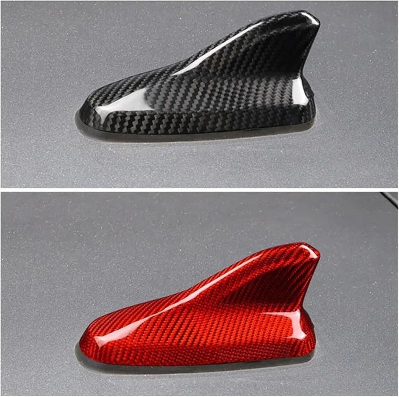 Carbon Fiber Car Shark Fin Antenna Cover For VW Golf 8 MK8 ID 3 2021 2022 Models - Image 5