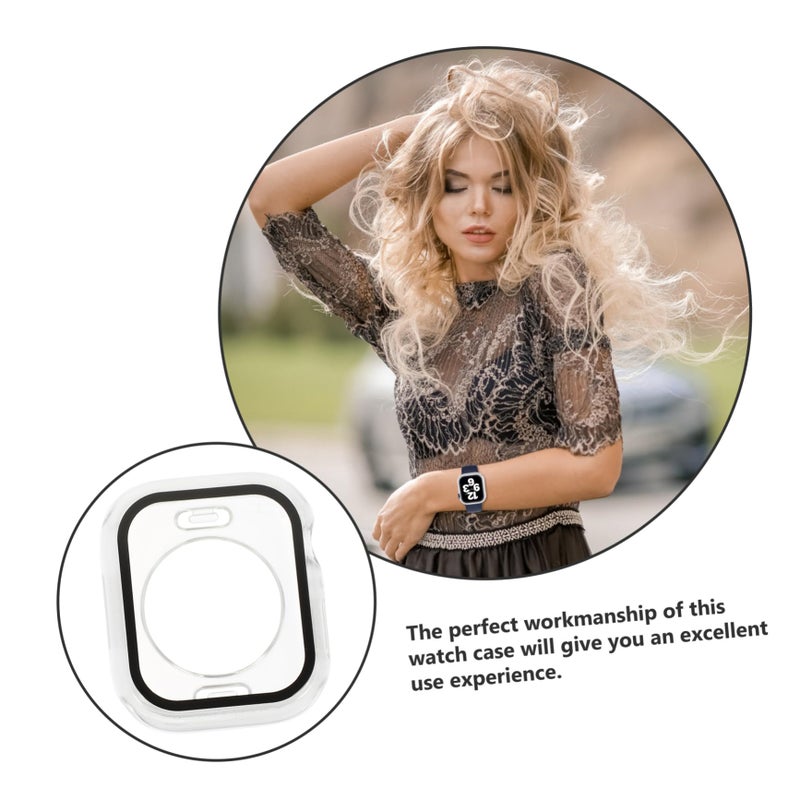 Transparent Watch Case Protector with Accurate Cutouts for Full Edge Scratch Resistant Protection - Image 4