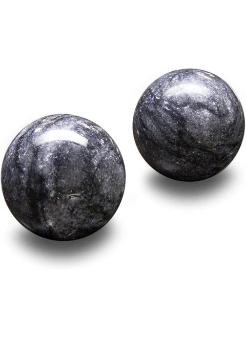 Perfect Sphere Whiskey Chilling Stones Set of 2  Reusable Whiskey Stones by Home Wet Bar