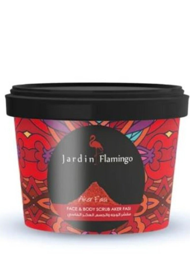 Jardin Flamingo Face Body Scrub Aker Fasi 400g