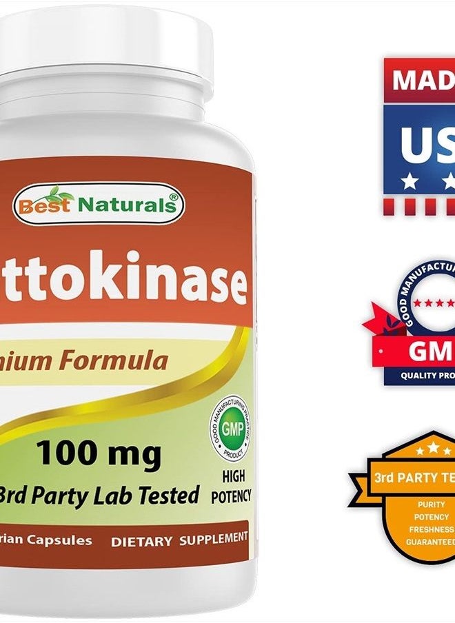 Best Naturals - Nattokinase, 2000 FU, 100 Mg, 90 Vegetarian Capsules - Image 1