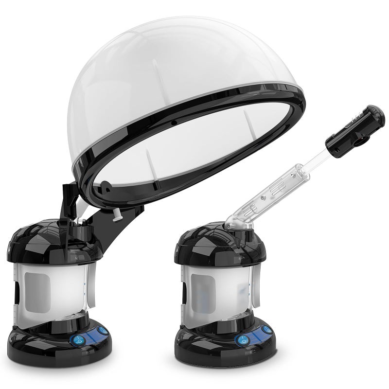 Kingsteam Hair Steamer Kingsteam 2 in 1 Ozone Facial Steamer, Design for Personal Care Use at Home or Salon Barber - Image 1