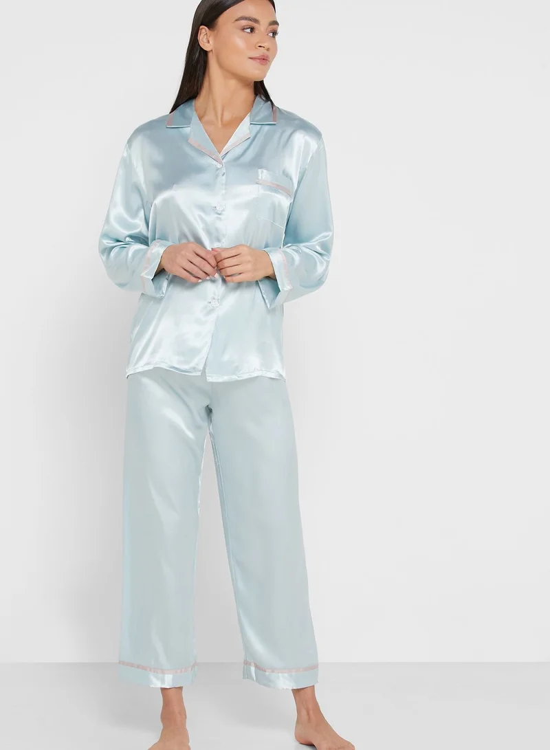 ELLA  Satin Pyjama Set for Women | Best Price UAE