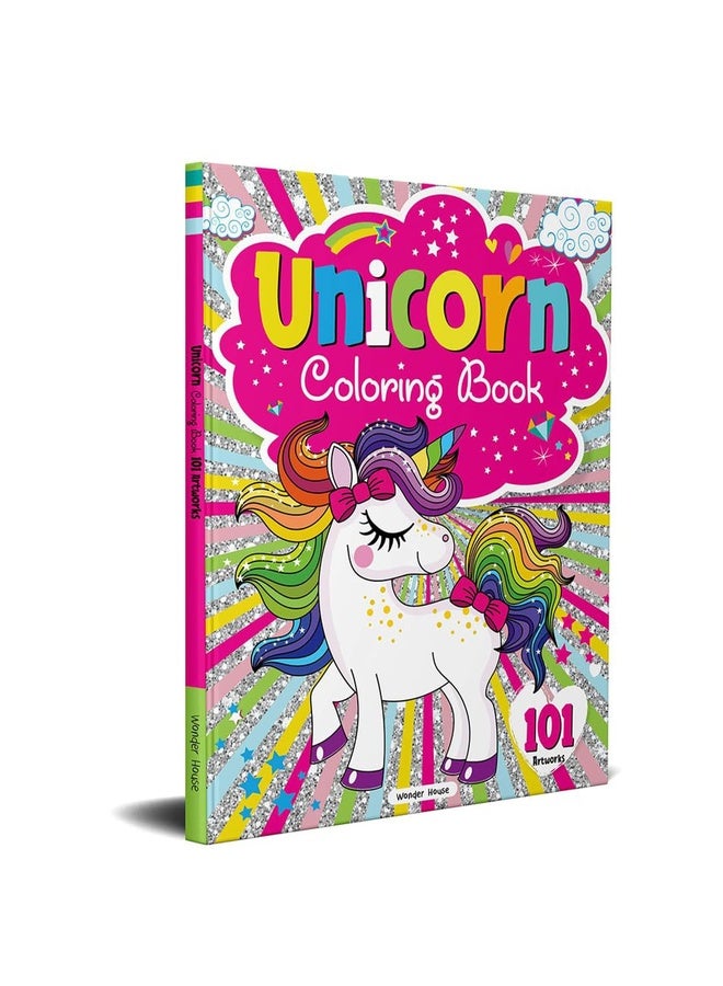 101 Unicorn Colouring Book: Fun Activity Colouring Book For Children
