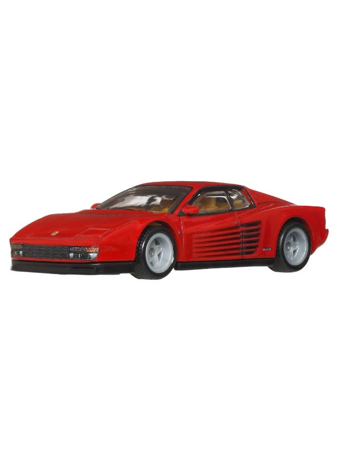 Hot Wheels 1:64 Scale 2026 Ferrari Testarossa, Premium Collectible Toy, Car Culture , Real Riders Tires & Metal/Metal Body & Chassis, Modern Classics​​​ - Image 2