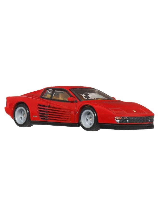 Hot Wheels 1:64 Scale 2026 Ferrari Testarossa, Premium Collectible Toy, Car Culture , Real Riders Tires & Metal/Metal Body & Chassis, Modern Classics​​​ - Image 5