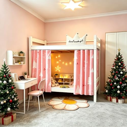Qubanda Dormitory Home Bunk Bed Blackout Curtains Privacy Cloth Windproof Lightproof Bed Canopies(1 Panel) - Image 3
