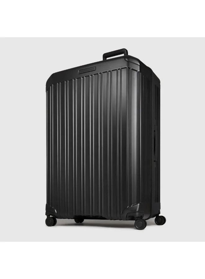 بيكوادرو حقيبة سفر Piquadro BV6951PQL كبيرة جدًا مقاس 32 بوصة | حقيبة شحن بهيكل صلب من البولي كربونيت (PC) مع قفل TSA و4 عجلات مزدوجة دوارة