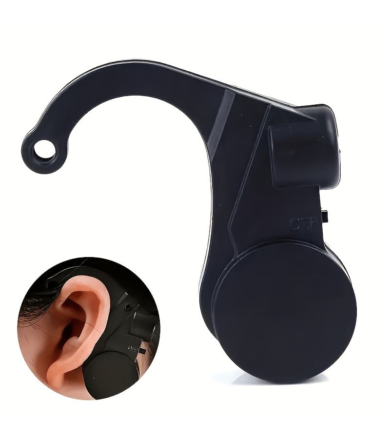 Black Anti Sleep Alarm Driver Reminder Stay Awake Alert Essential Car Safety Device - Image 3