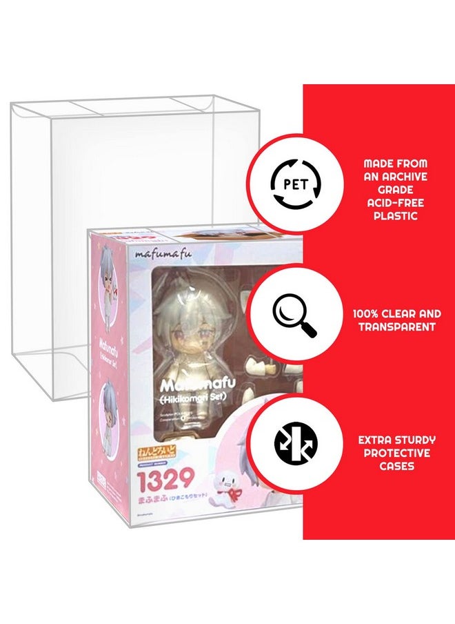 EVORETRO - Premium Nendoroid Box Protective Plastic Display Box Case - Ultimate Dust, Dirt, and Moisture Defense, Enhance Display Appeal, Easy to Use, Reusable, Preserve Collectible Value, Perfect for Collectors - Image 1