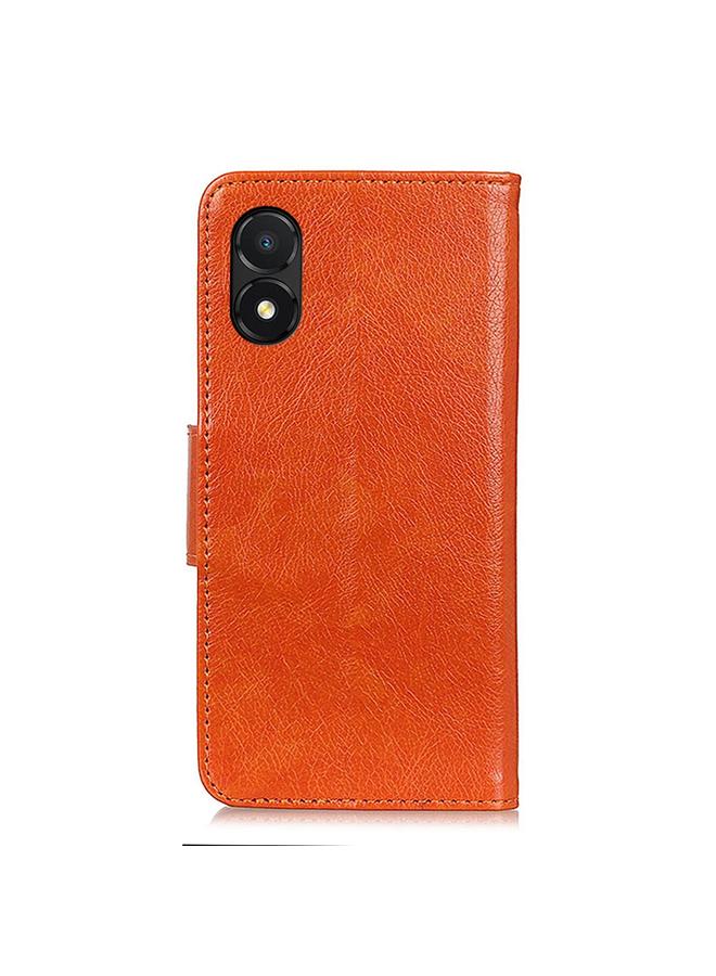 اس-توب جراب هاتف Honor X5 من جلد النابا المتين القابل للطي - Image 3